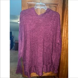 Purple American eagle sweatshirt tunic